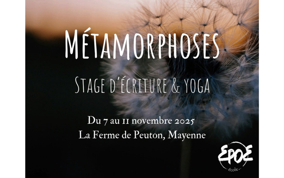 Retraite Métamorphoses avec Samuela Burzio à la Ferme de Peuton, Mayenne